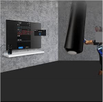 Digitale Kraftmessger&auml;te, Force Test Kick Pad Boxen Taekwondo Kickboxen Power Meter Paddle Impact Measure (Boxing force Tracker)