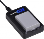 DuraPro LP-E5 LP E5 Battery + LCD USB Charger for Canon EOS 450D 500D 1000D Kiss F X2 X3 Rebel XS XSi T1i Digital Cameras