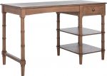 SAFAVIEH Home Collection Henric DSK5712B arvutilaua 1 sahtli ja 2 riiuliga pruun
