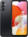 Samsung Galaxy A14 LTE Android nutitelefon ilma lepinguta, 64 GB, 4 GB RAM, 6,6-tolline d&uuml;naamiline AMOLED-ekraan, 5000 mAh aku, must, mobiiltelefon