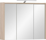 Schildmeyer Juba 151291 Peegelkapp heledast tammepuust 74,5 x 16 x 64 cm (B x S x K x K)