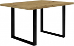 FORTE lauad, pikendamata laud, puitmaterjal, Artisan tamm, 140 x 74,7 x 90 cm