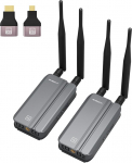 SVBONY TransAir3 HDMI saatja, 5G 1080P / 60FPS, 300m kaugus, rakenduse j&auml;lgimine, 0.06s latentsus, 1RX kuni 4TX, IR kaugjuhtimispult s&uuml;learvutile, TV-le
