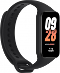 XIAOMI Smart Band 8 aktiivne spordi- ja aktiivsusj&auml;lgimisseade (50 spordirežiimi, s&uuml;dame l&ouml;&ouml;gisageduse monitor, uneseade, teavitused, sammuloendur, 14-p&auml;evane aku) Mustanahaline