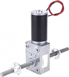 Getriebemotor mit M8-Welle, rechter und linker Koaxialgetriebemotor, 2480 U/min-Geschwindigkeitsreduzierungsmotor mit Flansch, langlebige Zahnr&auml;der aus legiertem Stahl f&uuml;r pr&auml;zise