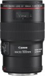 Canon EF 100 mm f2.8L Macro IS USM Lens, Black