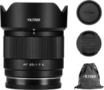 Viltrox AF 25 mm F1.7 APS-C E Mount Lens, Autofocus Prime Lens with Large Aperture for Sony E-Mount Cameras A7 A7II A7III A7RII A7RIII A7RIV A7SIII A9 A7C A6400 A6000 A6600 A6100 A65