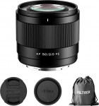 VILTROX 50mm f/2.0 F2.0 E-Mount Autofokus Vollformat Microsingle Kamera Objektiv Kompatibel mit Sony E-Mount Kameras Sony a7 a7R/S/C a7III a7RII/SII a7II a7RII/SII a7IV a7RIV a9 a9II A1