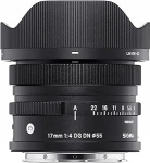Sigma 17 mm F4 DG DN kaasaegne Sony-E monteeringule