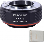 PHOLSY Adapter Objektiivi adapter, mis &uuml;hildub Exakta Mount objektiiviga (mitte Topcon) Sony E kaamera korpusele a7 a6000 a6300 a6500 a5000 a5100 NEX 7/6/5, NEX 5N 3N, a9 ii, a7S iii ii, a7R v iv iii