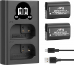 Joiry 2 x DMW-BLK22 aku ja laadija Panasonic Lumix S5 S5GK GH3 DC-G9 DC-GH5SGK-K DC-G9GK-K DC-GH5LGK S5KGK S5CGK S5CGK jaoks