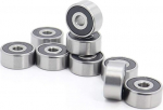 1628 2RS 1628RS ABEC-1 5/8" x1 5/8" x1/2" kuullaager 15.875mm x 41.275mm x 12.7mm