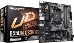 GIGABYTE B550M DS3H R2 emaplaat - AMD Ryzen 5000 protsessorid, 5+3 faasi VRM, kuni 4733MHz DDR4 (O.C.), 1x PCIe 4.0 + 1x PCIe 3.0 M.2, 1GbE LAN, USB 3.2 Gen 1