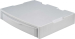HAN 9250-11, MONITOR stand. Expert monitor stand with 1 drawer, stable, stylish and stackable, grey