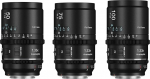 SIRUI Astra T1.8 1.33X anamorfse objektiivi komplekt, 50 mm + 75 mm + 100 mm t&auml;isformaat autofookusega Cine objektiiv E-Mount kaameratele, A7C, A7 IV, A9, A6700, ZV-E10, FX30 jaoks (neutraalne Flare)