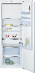 Bosch KIL72AFE0 Series 6 Built-in Fridge, 158 x 56 cm Recess 248 L, Flat Hinge, Made in Germany, VitaFresh Plus 2x Longer Freshness, LED Lighting Even Illumination