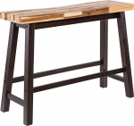 Boraam Sonoma Counter Height Backless Bench - Mixed Espresso