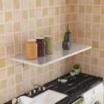 Seinale paigaldatav laud, kokkupandav ujuv s&uuml;learvuti laud, kokkupandav laud seinale paigaldamiseks, kokkupandav seinalaud, seinale paigaldatav laud koos purgiga