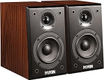 PAIYON Q1 Passiivne raamaturiiul 50W 8 Ohm k&otilde;lar HiFi Stereo Home Audio koos 2 Way Woofer 1" Cat Eye Silk Tweeteriga (vajalik v&otilde;imendi v&otilde;i vastuv&otilde;tja)