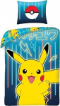Halantex komplekt &uuml;heinimesepadjakate + padjakate Ametlik Pokemon Pikachu puuvillane 3903