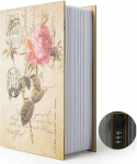 Storage Book, Safe Storage Box, Dictionary, Secret Safe, Tin with Security Combination Lock / Key Redirection Book, Hidden Safe