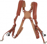 Kaamerarihm, kahekordne nahast &otilde;larihm 2 digikaamerale, &otilde;larihm kaamera jaoks koos kiirlahvidega DSLR SLR jaoks