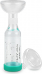 free-space Cat Dog Inhaler Spacer koos &uuml;mmarguse silikoonmaskiga, Cat Aerosol Chamber with Breath Indicator, 2 mask (koer)