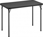 BOOSDEN Folding Table, Multifunctional Table, Folding Table as Camping Table, Garden Table, Balcony Table, Dining Table, Work Table, Foldable Table, 38.2 x 18.3 x 27.6 Inches