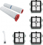 NUHFUFA 1 komplekt p&otilde;hiharja + 4 filtrit + puhastusharja varuosad, mis &uuml;hilduvad Robo.rock A10 Plus Dyad Pro/Combo m&auml;rg-kuivtolmuimejaga