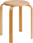 IBUYKE RF-752 virnastatav st&auml;kk T&auml;ispuidust st&auml;kk Kodupink Puidust st&auml;kk Mood Creative Stool Modernne s&ouml;&ouml;gilaud T&auml;iskasvanute s&ouml;&ouml;gitoa st&auml;kk Looduslik 40 x 44 x 33 cm