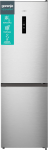 Gorenje N 619EAXL4 kombineeritud k&uuml;lmik-puhastuskapp, LED-ekraan, 186 cm, 300 l, NoFrostPlus, k&ouml;&ouml;giviljade sektsioon koos niiskuskontrolliga. FastFreeze, roostevaba teras