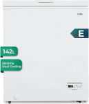 Svan Congelador Horizontal Blanco SCH1501EDC. Capacidad 142 Litros, Dual Cooling, 1 Cesta, Bajo nivel Sonoro, Eficiencia Energ&eacute;tica Clase E [Clase de eficiencia energ&eacute;tica E]