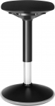 Songmics OSC04BK Ergonoomiline kontorit&ouml;&ouml; tool 360&deg; p&ouml;&ouml;rlev tool reguleeritava k&otilde;rgusega 50 kuni 65 cm Lihtne kokkupanek kontorisse ja &otilde;ppet&ouml;&ouml;le Must
