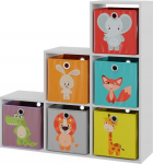 Vicco Opt.1 trepiriiul, valge, 107,2 x 107,8 cm koos kokkuklapitavad kastidega