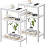 Kitsas k&uuml;ljelaud v&auml;ikese ruumi jaoks, 2-kohaline komplekt, 3-astmeline v&auml;ike k&uuml;ljelaud riiulihoidjaga, kitsas voodipoolne laud, kitsas suupistete kohvilaud elutuppa, magamistuppa, &otilde;ppetuppa, k&ouml;&ouml;ki ja