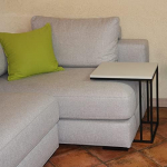 P17 Whisky kohvilaud, Silk Hall, k&otilde;rgus 55 cm, alus 40 x 48 cm, kohvilaud diivanile, kohvilaud jookidele ja ajakirjadele