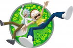 Hallmark Keepsake Rick ja Morty "The Vat of Acid" j&otilde;ulukaunistus 2024 Cartoon Gifts