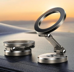 JOYROOM mobiiltelefoni hoidja auto magnet [kokkupandav ja t&auml;ismetall] MagSafe auto kinnitus 20 x N55 magnetitega ja 360&deg; p&ouml;&ouml;ramine, magnetiline mobiiltelefoni hoidja auto iPhone 16 15 14 13 12 & MagSafe &uuml;mbris, magnetiline mobiiltelefoni hoidja auto  ...