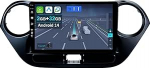 KECONSING 9-tolline Android 14 autoraadio Hyundai i10 2014-2019 juhtmevaba Apple CarPlay, Android Car, Mirror Link, GPS navigatsioon, Bluetooth 5.0, WiFi, USB, Navi, FM + tagurduskaameraga