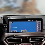 Telefonihoidik, mis &uuml;hildub BMW X3 X4 G01 G02 2018 2019 2020 2021 2022 2023 2024 (X3 / X4 2022-2024 jaoks 12,3-tolline)