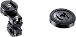 SP CONNECT Mirror Mount Pro & Anti Vibration Module SPC+ Black: Nutitelefoni hoidja mopeedidele v&otilde;i mootorratastele, peegli kinnitus, alumiinium, must