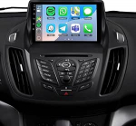 4+64GB Android 15 9-tolline autoraadio koos GPS-navigatsiooniga Ford Escape 2013-2019 Kuga 2012-2018 Bluetooth Sat NAV Wireless Carplay raadio multimediam&auml;ngija WiFi USB
