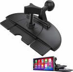 Epronic vahetatav CD-pesa hoidja auto Apple Carplay autoraadio hoidja 17,2 mm kuulliigendiga telefoni hoidja kaasaskantav autoraadio hoidja CD-pesa jaoks