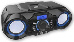 CGV | Kaasaskantav CD raadio - CD SG-1 LED valgusefektidega, MP3 taasesitus, Bluetooth, FM raadio, SD m&auml;lukaart, USB sisend, SD kaardi lugeja