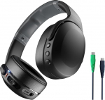 Skullcandy Crusher Evo juhtmevabad k&otilde;rvaklapid Sensory Bassiga, 40 tundi kestev aku, mikro, &uuml;hildub iPhone'i, Android ja Bluetooth seadmetega - mustad