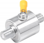 BINGFU SAT Blitz &Uuml;lelaine kaitsja F Female to F Female 75 Ohm DVB-S koaksiaalne piksekaitse DC 0-3GHz &uuml;hendusega interneti digitaaltelevisiooni satelliitantenni &uuml;hendustele