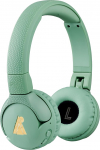 POGS Bluetooth juhtmevabad k&otilde;rvaklapid lastele | The Gecko 2 | Reguleeritavad, kokkupandavad, vastupidavad k&otilde;rvaklapid lastele 3+ | Piiratud helitugevus 85 dB | Mikrofon | On-Ear | Juhtmevaba muusika jagamise funktsioon (rGreen)