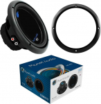 Komplekt komplekt Planet Audio AC10D 1 subwooferile 25 cm 250 mm 10 tolli 750 Watt RMS ja 1500 Watt Max DVC Double Voice Coil, Double Coil 4 Ohm, auto v&otilde;i k&otilde;larite jaoks + paigaldusr&otilde;ngas