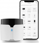 Broadlink RM5plus universaalne infrapunapult, h&auml;&auml;ljuhtimine Alexa ja Google Assistantiga, WiFi Smart Home kaugjuhtimispult telerile, konditsioneerile, ventilaatoritele, k&otilde;ik-&uuml;hes-keskus koos stseenide ja taimeriga.