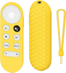 Google Chromecast 2020 4K / Chromecast 2022 HD puldiga &uuml;hilduv kaugjuhtimispult - Pehme silikoon puldi jaoks